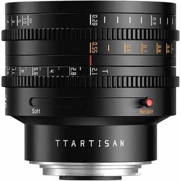 TTArtisan 35mm T2.1 Dual Bokeh Cine Lens - Canon RF Mount