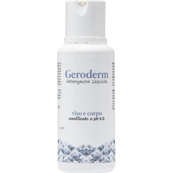 Geroderm detergente liquido viso corpo ph 4,5 200ml