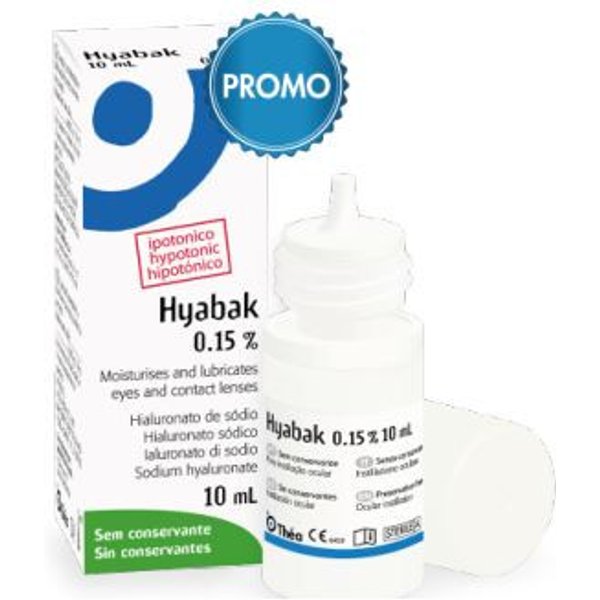 Hyabak soluzione oftalmica 10m