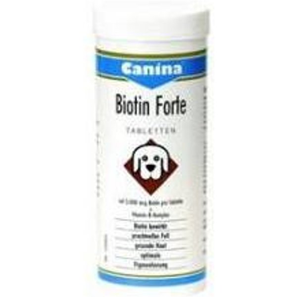 Canina pharma biotin forte 30 tavolette dermatiti del cane 100gr