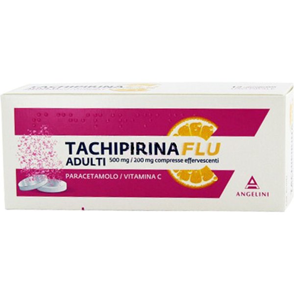 Tachipirinaflu*12cpr 500 piu 200mg