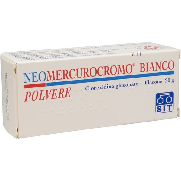 Neomercurocromo bianco*polv20g