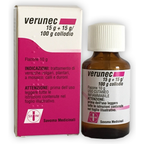 Verunec*fl 15g piu 15g 100g collod