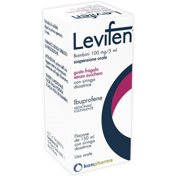 Levifen*os 150ml 100mg 5ml fra