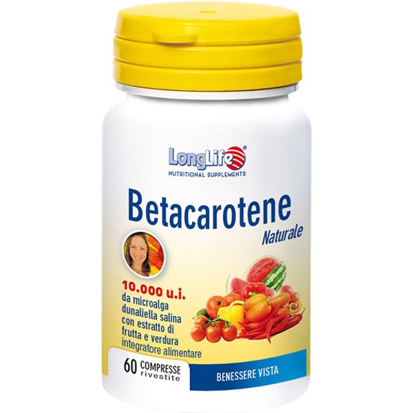 Longlife betacarotene 60 compresse