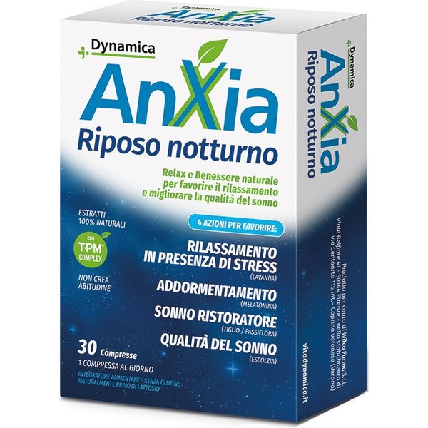 Anxia dynamica riposo not30cpr