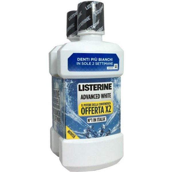 Listerine advance white2x500ml