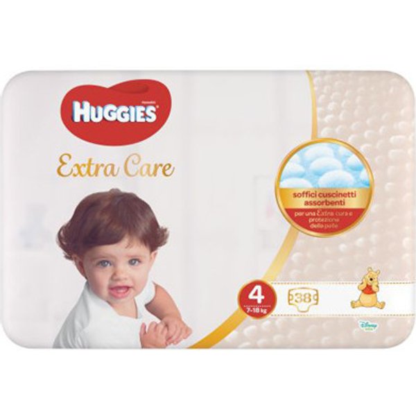 Huggies extra care gr 4 38pz