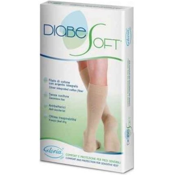 Diabesoft calzino beige s