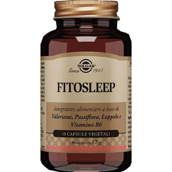 Solgar Fitosleep 30 Capsule Vegetali