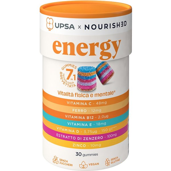 Upsa x nourished energy 30gum