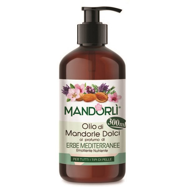 Mandorli erbe medit olio corpo