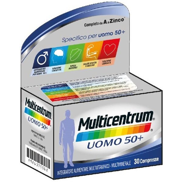 Multicentrum uomo 50+ 30 compresse