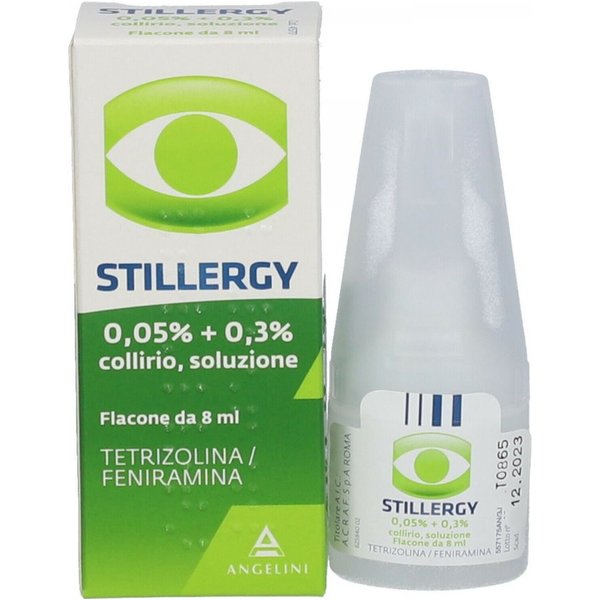 Stillergy collirio flacone 8ml 0,05% + 0,3%