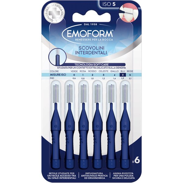 Emoform scovolino iso 5 blu