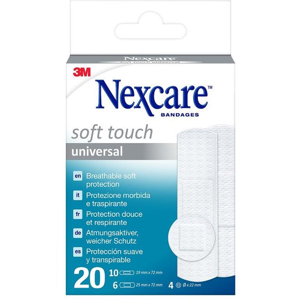 Nexcare cer soft touch ass20pz