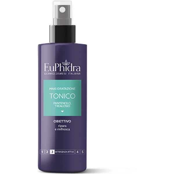 Euphidra maxi idratazioni tonico pantenolo e trealosio 200ml