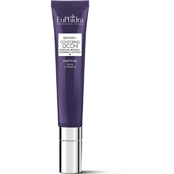 Euphidra Restore+ Contorno occhi acido ialuronico drenante e defaticante 20ml
