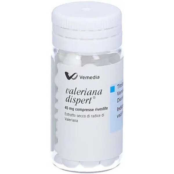 Valeriana dispert 100 compresse rivestite 45 mg