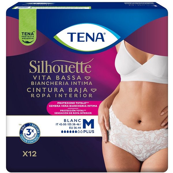Tena silhouette p white m 12pz