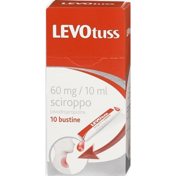 Levotuss scir 10bust 60mg/10ml