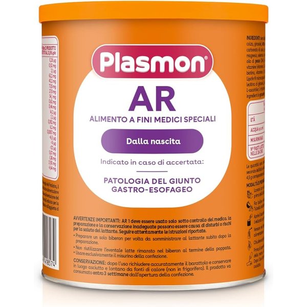 Plasmon latte Anti Rigurgito in polvere 400g