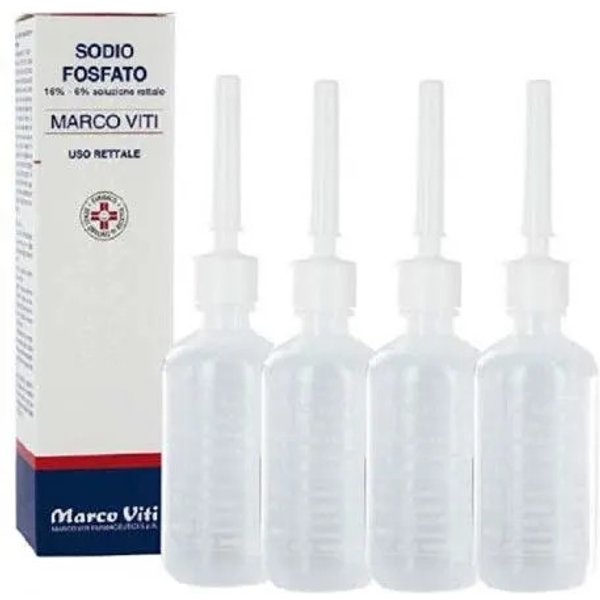 Marco Viti clisma sodio fosfato 4 flaconi