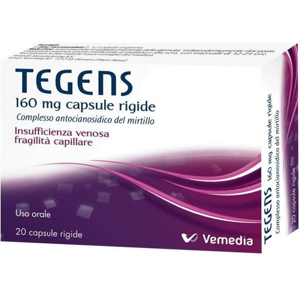 Tegens 160mg 20 capsule