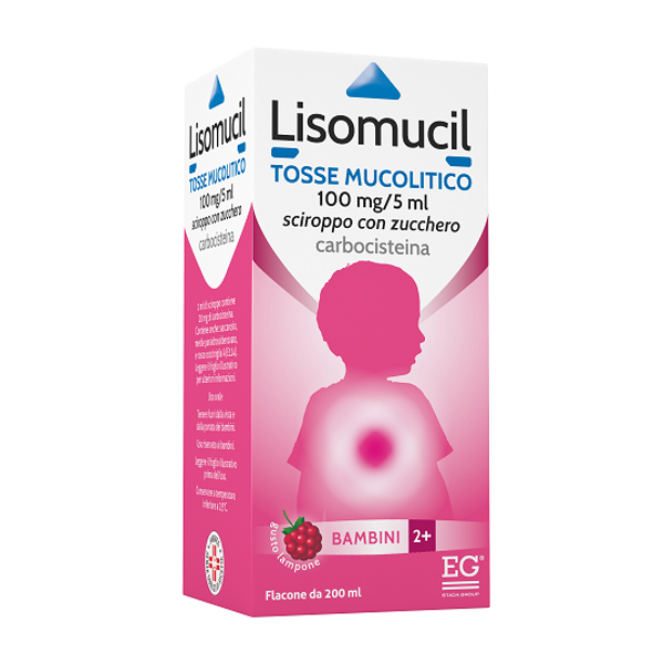 Lisomucil tosse mucolitico per bambini