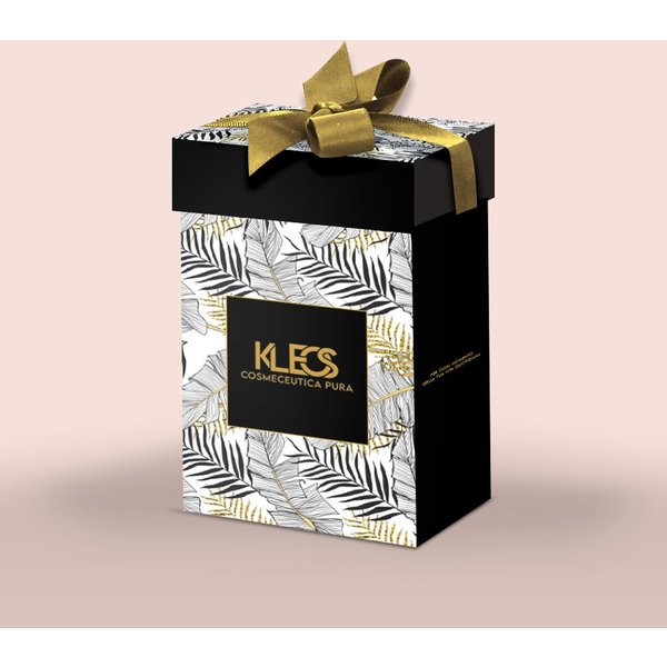 KLEOS GIFT BOX DETERSIONE VISO LATTE DETERGENTE E ACQUA MICELLARE