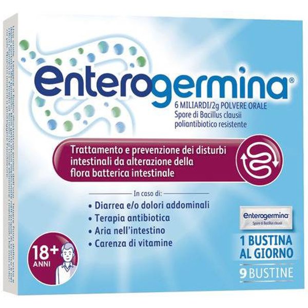 Enterogermina 6miliardi/2g 9 bustine