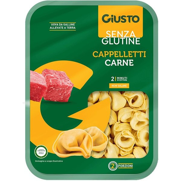 Giusto s/g cappelletti carne