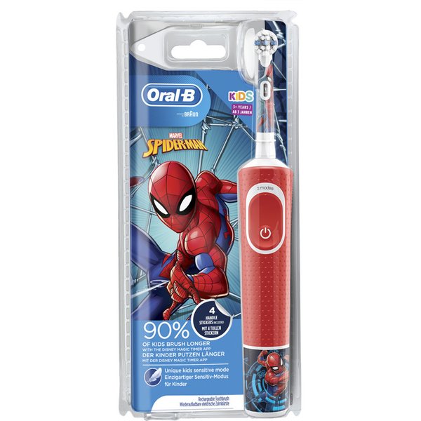 Oralb vitality spiderman spazz
