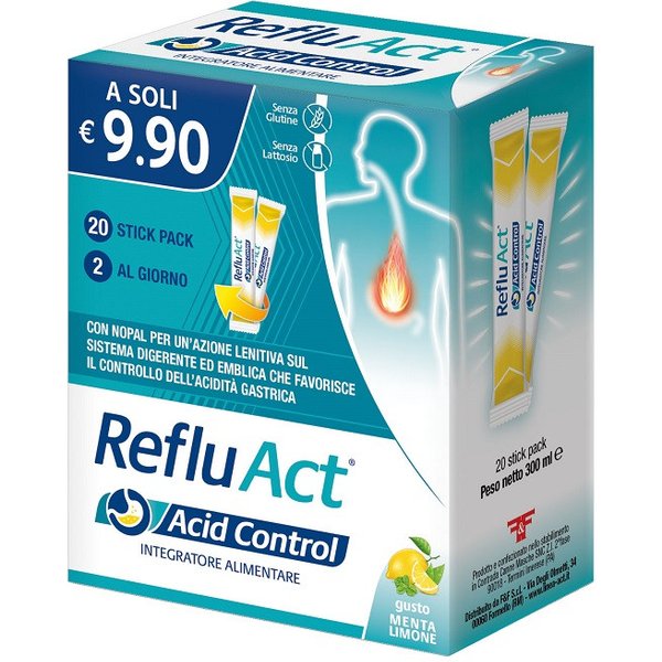 Reflu act acid control 20stick