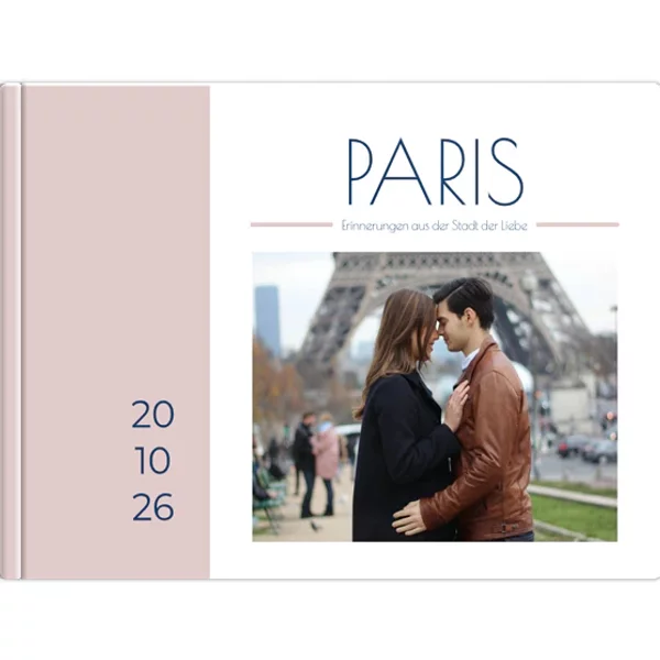 Echtfotobuch 20x15 Querformat - Wochenende in Paris