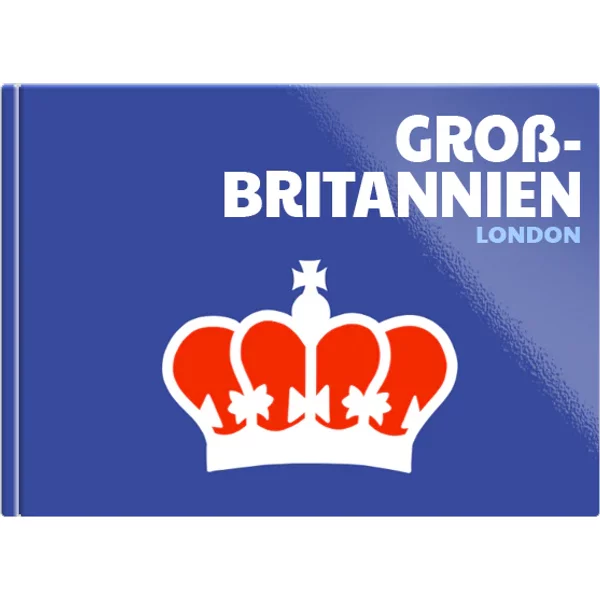 Echtfotobuch 20x15 Querformat - Ferien im Minimalstil - Großbritannien