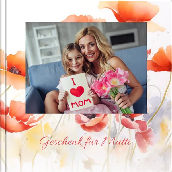 Echtfotobuch 30x30 - Geschenk für Mutti