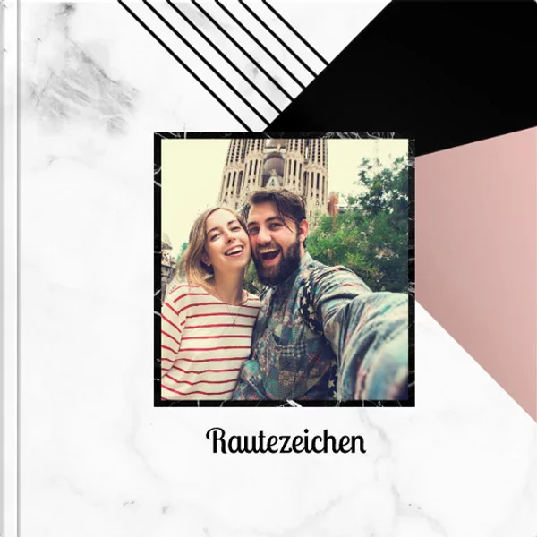 Echtfotobuch 15x15 - Rautezeichen