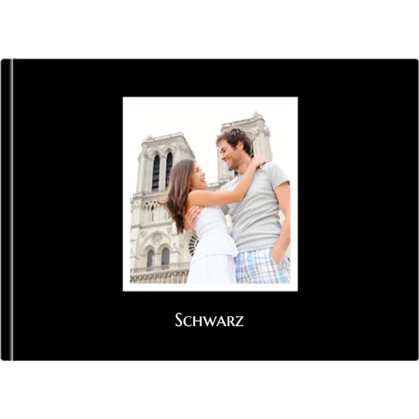 Fotobuch Classic A3 Querformat - Schwarz