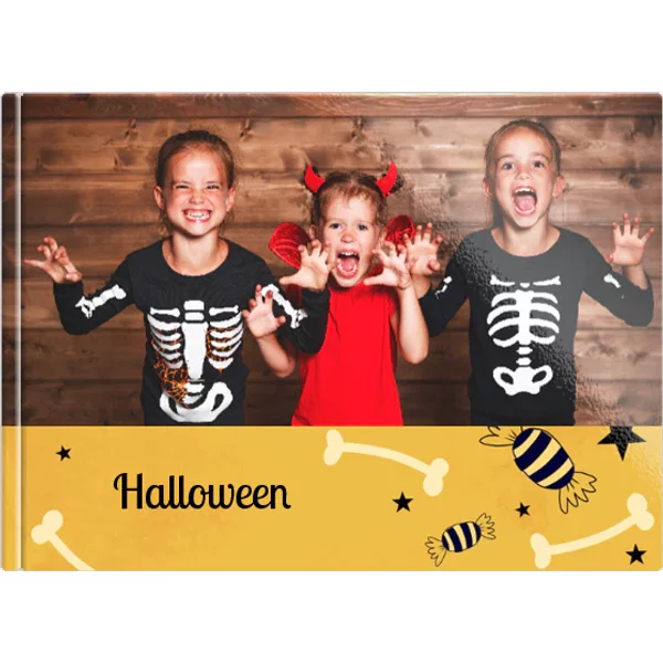 Layflat-Fotobuch A4 Querformat matt - Halloween