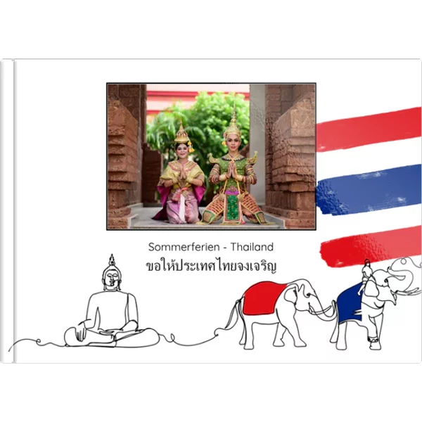 Fotobuch Classic A4 Querformat - Sommerferien - Thailand