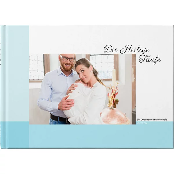 Fotobuch Classic A4 Querformat - Pastellgeschichten – Taufe