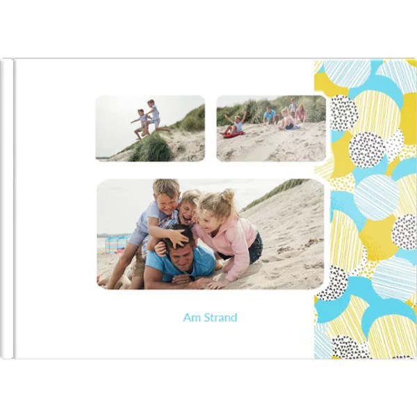 Layflat-Fotobuch A4 Querformat matt - Am Strand