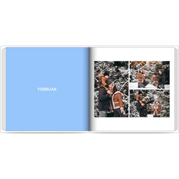 Fotobuch mit Stoffeinband 30x30 - Jahresrückblick