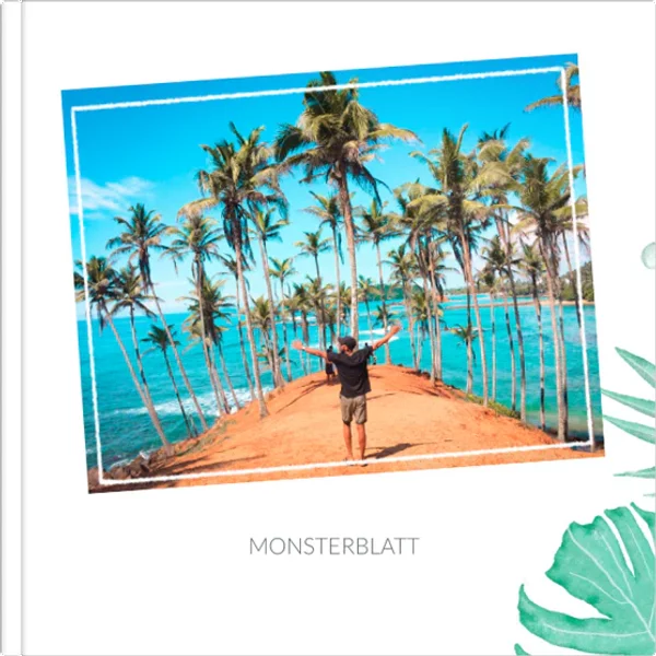 Layflat-Fotobuch 24x24 glänzend - Monsterblatt