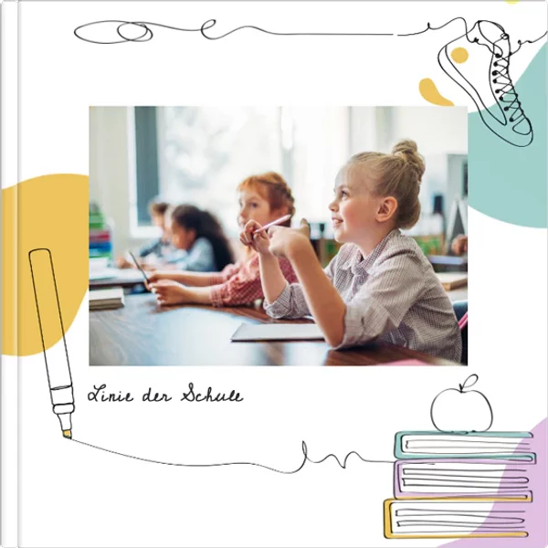 Fotobuch Classic 24x24 - Linie der Schule