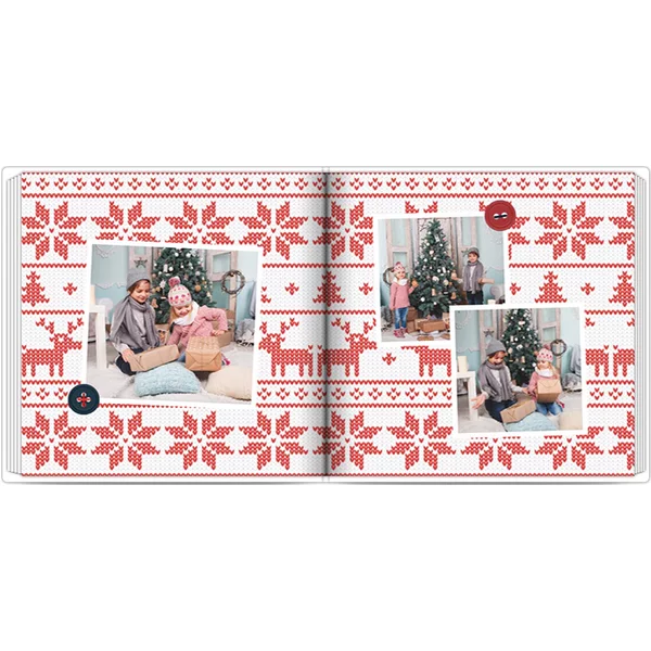 Layflat-Fotobuch mit Stoffeinband - 24x24 glänzend - Weihnachtszauber
