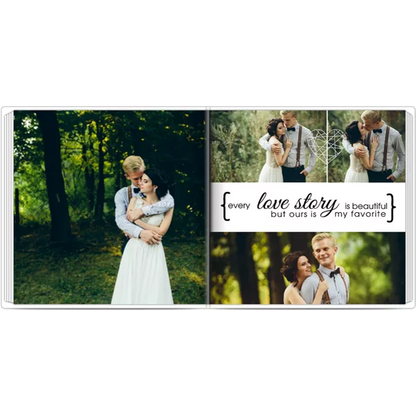 Fotobuch mit Stoffeinband 30x30 - Wertvolle Augenblicke
