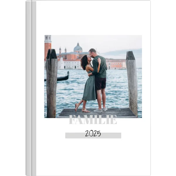 Fotobuch Classic A4 Hochformat - Familienerinnerungen – grau