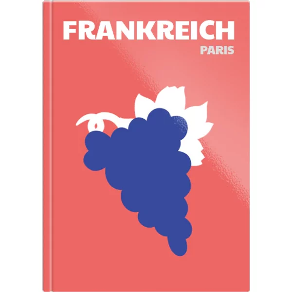 Layflat-Fotobuch A4 Hochformat glänzend - Ferien im Minimalstil - Frankreich